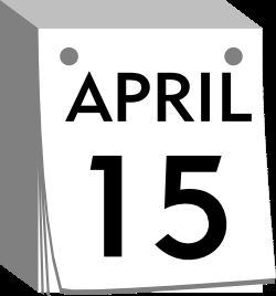 kalendarz april